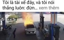 Vụ cháy xe làm 2 người chết: Xuất hiện tài khoản mạng xã hội nhận là tài xế