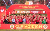 CLB Công an Hà Nội thắng thuyết phục Becamex TP HCM, đăng quang V-League hoành tráng