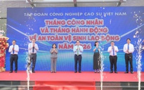 Ngành cao su đề cao an toàn lao động