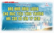 Thiết thực Hội thảo "Bảo đảm năng lượng cho mục tiêu tăng trưởng 2 con số của TPHCM"
