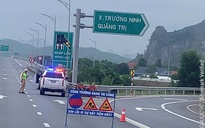 Đường cao tốc Vũng Áng - Cam Lộ cấm 2 đoạn trong ngày 5-5 để lắp hệ thống thu phí
