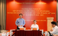 Lãnh đạo TPHCM gặp gỡ, giao nhiệm vụ cho Đoàn đại biểu dự Đại hội toàn quốc MTTQ Việt Nam