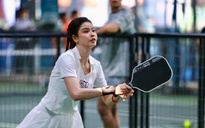 Dàn nghệ sĩ nữ tỏa sáng tại Giải Pickleball Báo Người Lao Động 2026