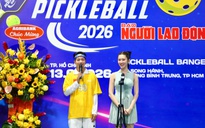 S.T Sơn Thạch, Thúy Ngân tuyên thệ tại Giải Pickleball Báo Người Lao Động 2026