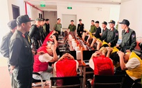 Hình ảnh bên trong khách sạn nơi nhóm người nước ngoài tổ chức lừa đảo