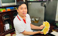 CLIP: Đại lý đổi thưởng xuyên đêm cho khách trúng xổ số miền Nam