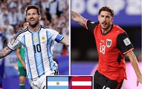 Soi tỉ số trận Argentina - Áo: Khoảng cách sít sao