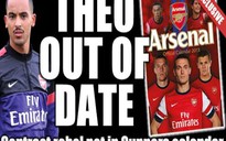 Walcott, Sagna mất hút trong bộ lịch 2013 của Arsenal