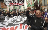 Hồng Kông rầm rộ biểu tình đòi trưởng đặc khu từ chức