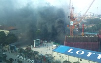 Hà Nội: Cháy tại công trường xây tòa nhà cao 267 m