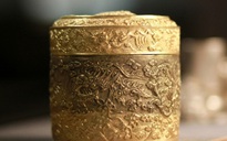 Phát hiện cổ vật quý hiếm bằng vàng từ thời Trần