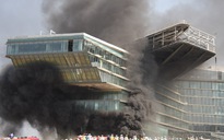 Cháy khách sạn 5 sao liền kề Trung tâm Hội nghị quốc gia
