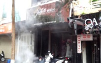 Hà Nội: Cháy lớn, tiệm váy cưới trên phố Huế thành than