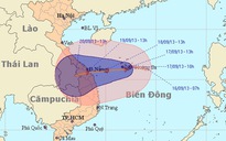 Bão số 8 hình thành ở khu vực quần đảo Hoàng Sa