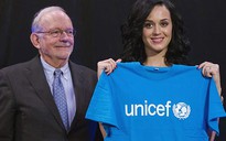 Katy Perry được bổ nhiệm làm Đại sứ thiện chí UNICEF