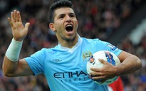 Aguero chưa thể thi đấu vì chấn thương “ngu ngốc”