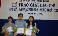 Báo Người Lao Động đoạt 3 giải báo chí về văn hóa nghệ thuật