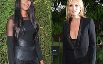 Naomi Campbell “đọ dáng” cùng Kate Moss