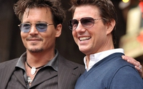 Tom Cruise và Johnny Depp cùng khoe vẻ đẹp trai