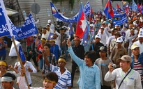 Phe đối lập Campuchia lại biểu tình