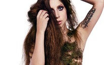 Lady Gaga đắp rêu che thân