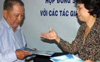 Nhà văn Mạc Can, nhà thơ Lê Giang và nhạc sĩ Lư Nhất Vũ chuyển nhượng tác quyền cho NXB Trẻ