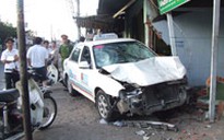 Cướp taxi kinh hoàng trên đường Lũy Bán Bích