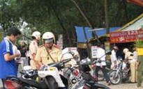 CSGT xử phạt 104 trường hợp vi phạm