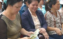Trả một phần lương chờ việc cho CN Công ty Bông Bạch Tuyết