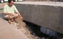 Thi công ẩu gây ngập tràn lan