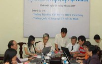 Giao lưu trực tuyến: Tuyển sinh đầu cấp tại TPHCM