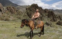 Putin dũng mãnh khoe ngực trần ở Siberia