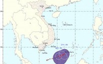 Áp thấp nhiệt đới quanh quẩn Nam biển Đông