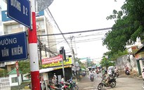 “Ma trận” tên đường