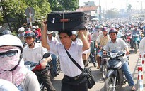 Kẹt xe tăng cao ở cửa ngõ Đông Bắc TPHCM