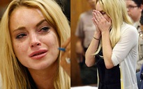 Lindsay òa khóc khi bị kết án tù