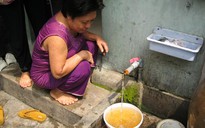 Nước máy bị vàng, đục