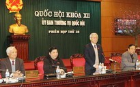 Khai mạc phiên họp thứ 39 của Ủy ban TVQH