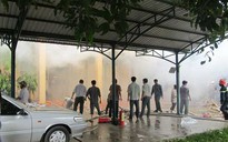 Phú Yên: Cháy tại một công ty dược