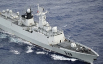 Tàu chiến Trung Quốc lại “lũ lượt” băng qua Nhật