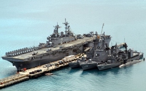 Mỹ, Nhật, Úc tập trận trên biển Đông