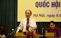 “Tôi không nhầm vai ở Quốc hội”