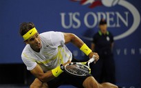 Nadal đổ mồ hôi hột mới vào được vòng 2 U.S Open