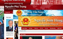 Tràn lan web mạo danh lãnh đạo