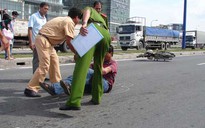 Dựng lại hiện trường vụ tử nạn nghi do “đinh tặc”