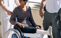 “Miêu nữ” Halle Berry gãy một chân