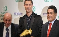 Ronaldo đoạt chiếc giày vàng châu Âu