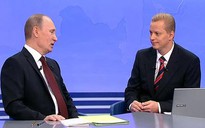 Dân Nga trò chuyện với Thủ tướng Putin