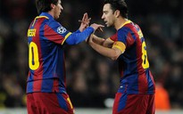 Xavi ngoạn mục qua mặt Messi