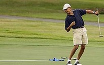 Tổng thống Obama so tài với Tiger Woods